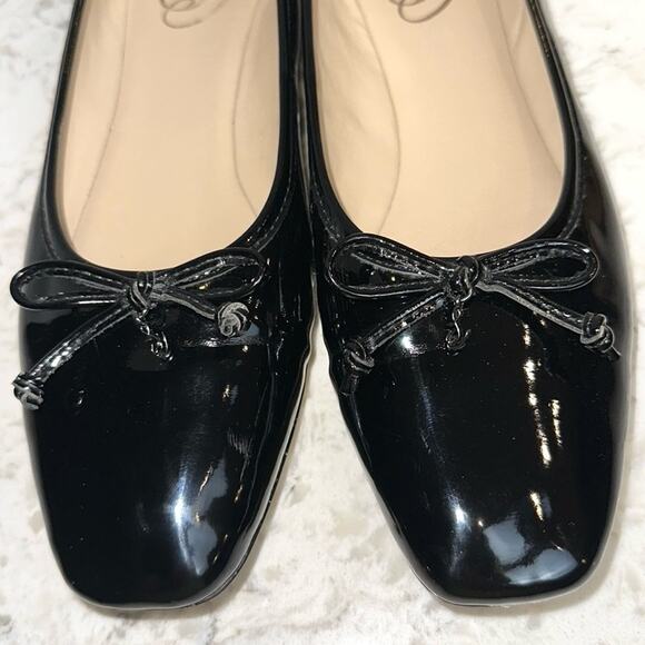 Sam Edelman Marisol Ballet Flat in Black Patent Leather - Picture 11 of 15